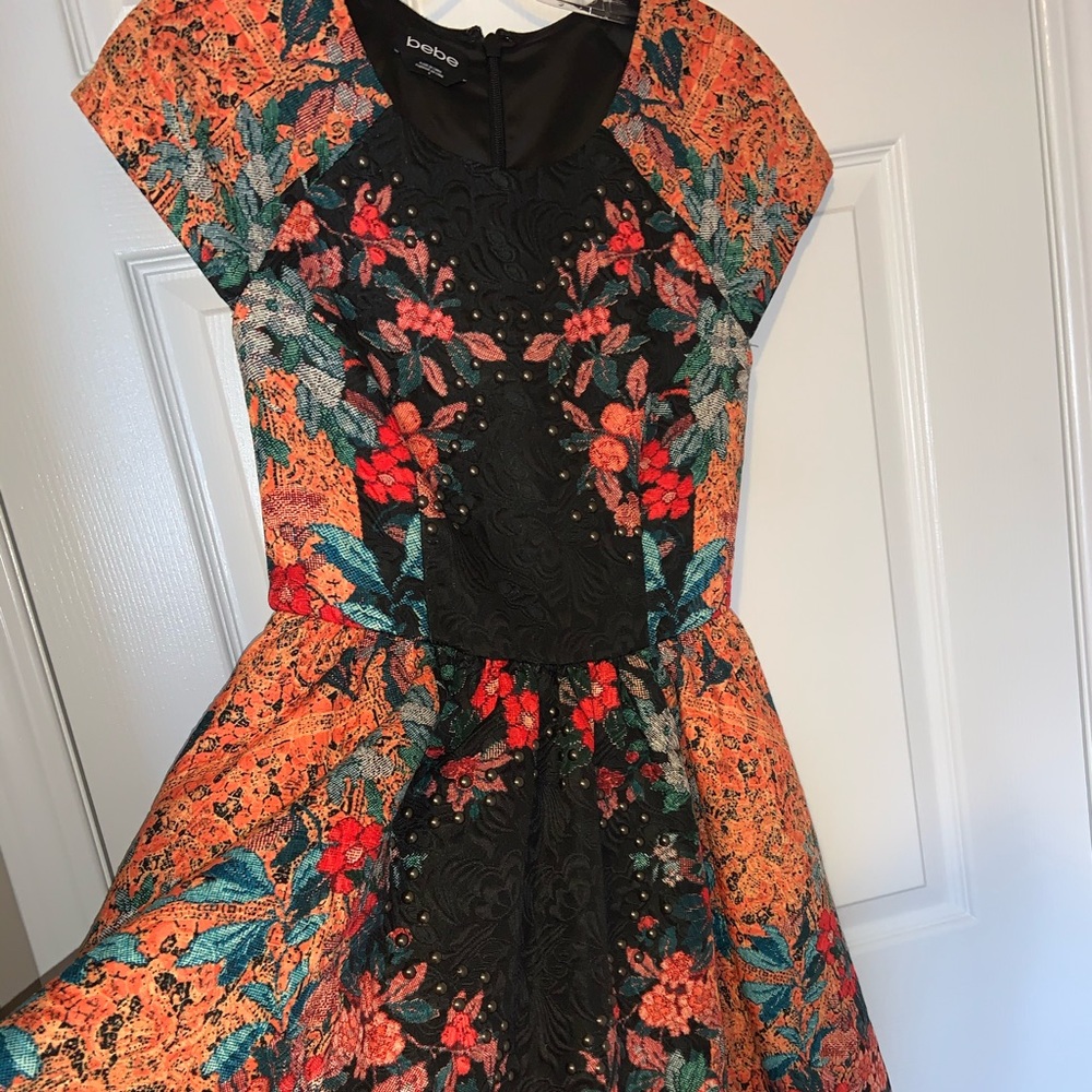Floral fall dress